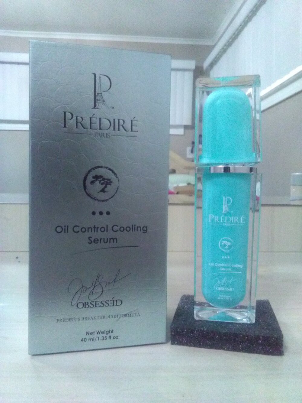 PREDIRE PARIS OIL CONTROL COOLING SERUM - 1.35 fl oz / 40 ml - BRAND NEW -SEALED